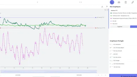 Interface de graphiques personnalisés dans RECAP
